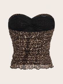 SHEIN VCAY 2 Stücke lässiges, figurbetontes Camisole-Oberteil aus Stricknetz für Damen - Verschiedenfarbig - Übersicht 6