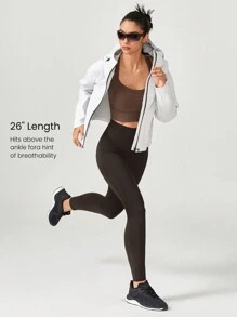 GLOWMODE 26 英寸训练紧身裤 中等强度训练健身速干吸湿排汗凉爽感觉