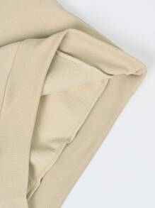 INAWLY 女士连帽卫衣，印有“信仰战胜恐惧”标语，长袖上衣，适合毕业季、返校季、教师节等场合，秋季返校套头衫 - 杏色 - 查看 4