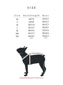 PETSIN Blue Windproof & Waterproof Pet Harness Vest With Traction Rope