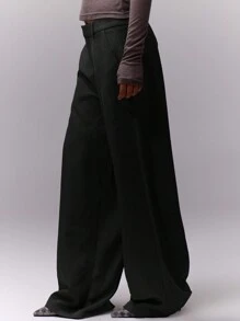 MUSERA 宽松修身长裤，尽显老钱风范，优雅迷人，适合夏季、休闲度假、商务休闲、秋季、冬季、返校季、办公室等各种场合。