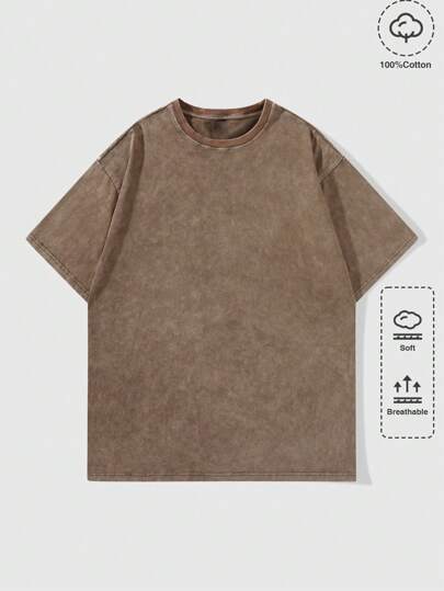 Street Life Maglietta sportiva a maniche corte con scollo rotondo da uomo per l'estate, tempo libero, scuola