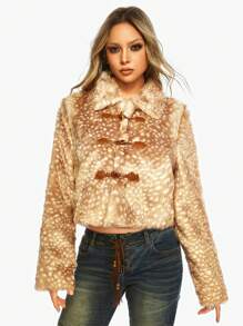 ジャケット・アウター 00s y2k DKNY Real Fur Mouton Jacket 00s y2k DKNY Real Fur Mouton Jacket レディース