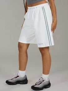 MUSERA Logo Sports Shorts 90's Y2k Spring Sexy Airport, Casual