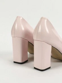 CUCCOO CHICEST 女士尖头高跟鞋纯色深棕色法式复古细高跟鞋