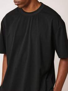 SUMWON Camiseta básica de manga corta con ajuste regular