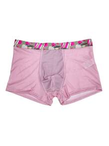 3pcs/Set Men Casual Printed Mix-And-Match Breathable Boxers - Multicolor - View 5