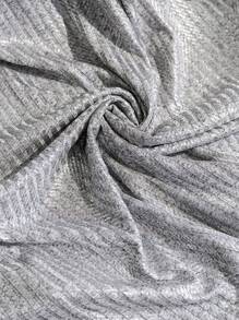 SHEIN Clasi Cardigan lungo con maniche in sequin da donna per la primavera/autunno, abiti per Ognissanti, vestiti da cerimonia - Grigio - Visualizzare 5