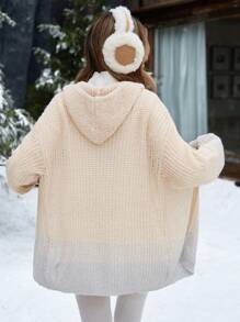 Aveloria Affinna French High-End Ombre Knit Cardigan Fall Cloth For Women - Multicolor - View 4