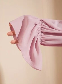 SHEIN BAE 加大码曲线女式优雅派对甜蜜约会生日粉色单肩带荷叶边装饰长袖迷你连衣裙女士连衣裙吊带裙派对连衣裙女士生日服装女士加大码正式礼服鸡尾酒会礼服性感加大码礼服婚礼宾客礼服女士礼服女士优雅圣诞礼服女士万圣节服装女士加大码礼服秋季婚礼服装女士 - 粉色 - 查看 7