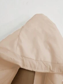 Calvaya Abrigo acolchado con cremallera, casual de uso diario, ropa de invierno