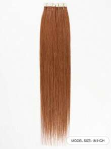 20 miếng băng dính nối tóc thật thẳng màu thật cho phụ nữ sử dụng hàng ngày thật dễ dàng để sử dụng tự nhiên kẹp tóc nối tóc cho trang phục Halloween - S33 - Xem 2