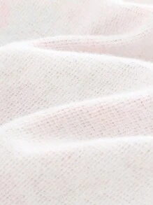 Cozy Pixies 2pcs/Set Baby Girl Floral Print Color Block Round Neck Long Sleeve Sweatshirt And Solid Color Pants Set - Multicolor - View 4