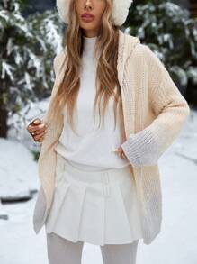 Aveloria Affinna French High-End Ombre Knit Cardigan Fall Cloth For Women - Multicolor - View 1