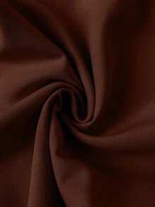 SHEIN Clasi 女士高腰纯色口袋设计优雅办公裤配腰带