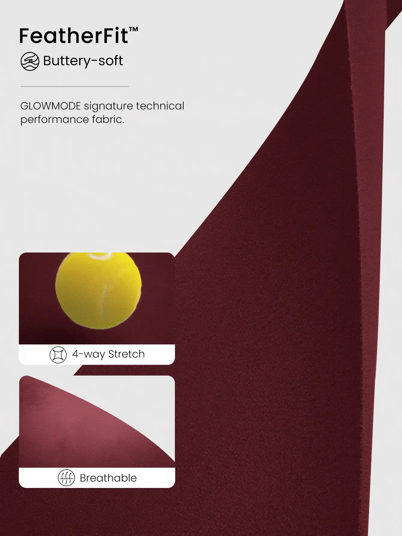 GLOWMODE 29" FeatherFit™ Ease Into It Wide Leg Ultra High-Waist Leggings With Pocket Fall Fall Winter