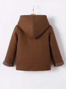 Chaqueta acolchada para niño preadolescente, a prueba de viento y cálida, adecuada para deportes casuales al aire libre en otoño e invierno