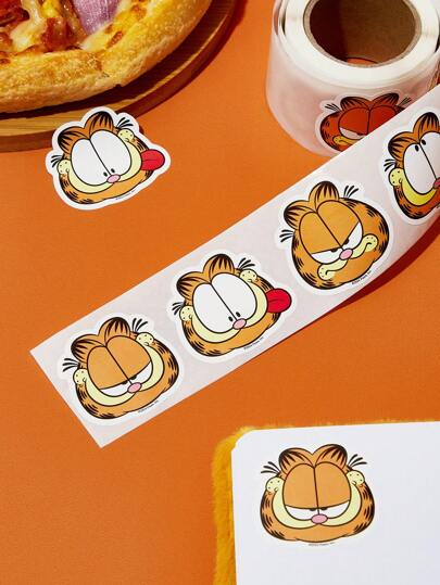 GARFIELD | SHEIN 180 pegatinas enrolladas con diseños de gatos de dibujos animados