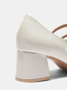 CUCCOO BIZCHIC Women's Fashionable Versatile Minimalist High Heel Pumps Spring Shoes Spring Break Easter For Christmas - Beige - View 8