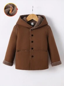 Chaqueta acolchada para niño preadolescente, a prueba de viento y cálida, adecuada para deportes casuales al aire libre en otoño e invierno