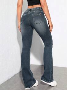 SHEIN ICON Women Jeans  Thickened Denim