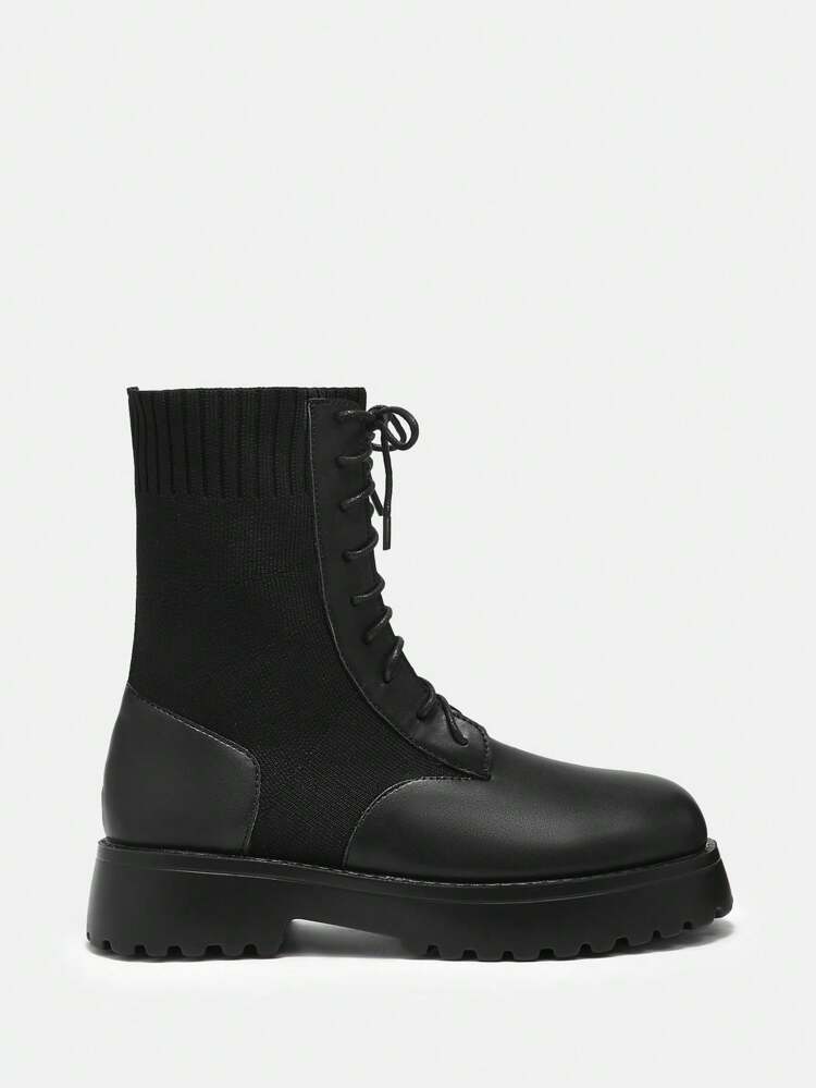 CUCCOO GRLICON Women's Ankle Boots, Y2K, Punk, Biker, Cool Girl Style, Suitable For Halloween, Christmas, Party