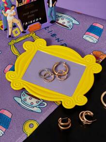 FRIENDS X SHEIN Bandeja Decorativa com Moldura Cerâmica, Presentes - Multicolorido - Visão 2