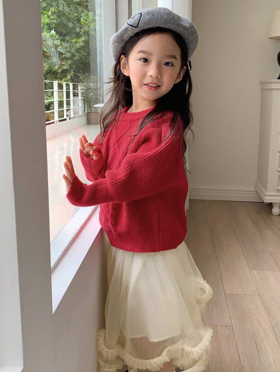 DAZY 2pcs/Set Young Girls Autumn Outfit,New Year