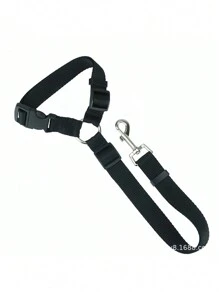 1PC Pet Car Belt Ring Dog Car Traction Rope Retractable Leash Adjustable Length Small Medium Dogs Travel Outdoor Secure Durable Lightweight Portable Easy Use Holiday Gift - Black - View 2