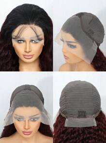 13x4 Multicolor Deep Wave HD Lace Front Wigs Human Hair 150% Density For 12-20Inch - S1/99JB - View 7