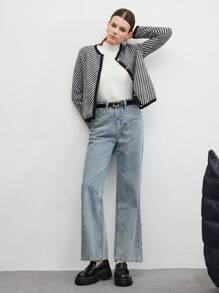 CUCCOO BIZCHIC Damen Mode vielseitige Plateauloafer Slip-On, Neu für Neujahr, Valentinstag