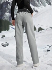 In My Nature 女式户外徒步裤 适合露营和徒步旅行 女式工装裤 - 灰色 - 查看 10