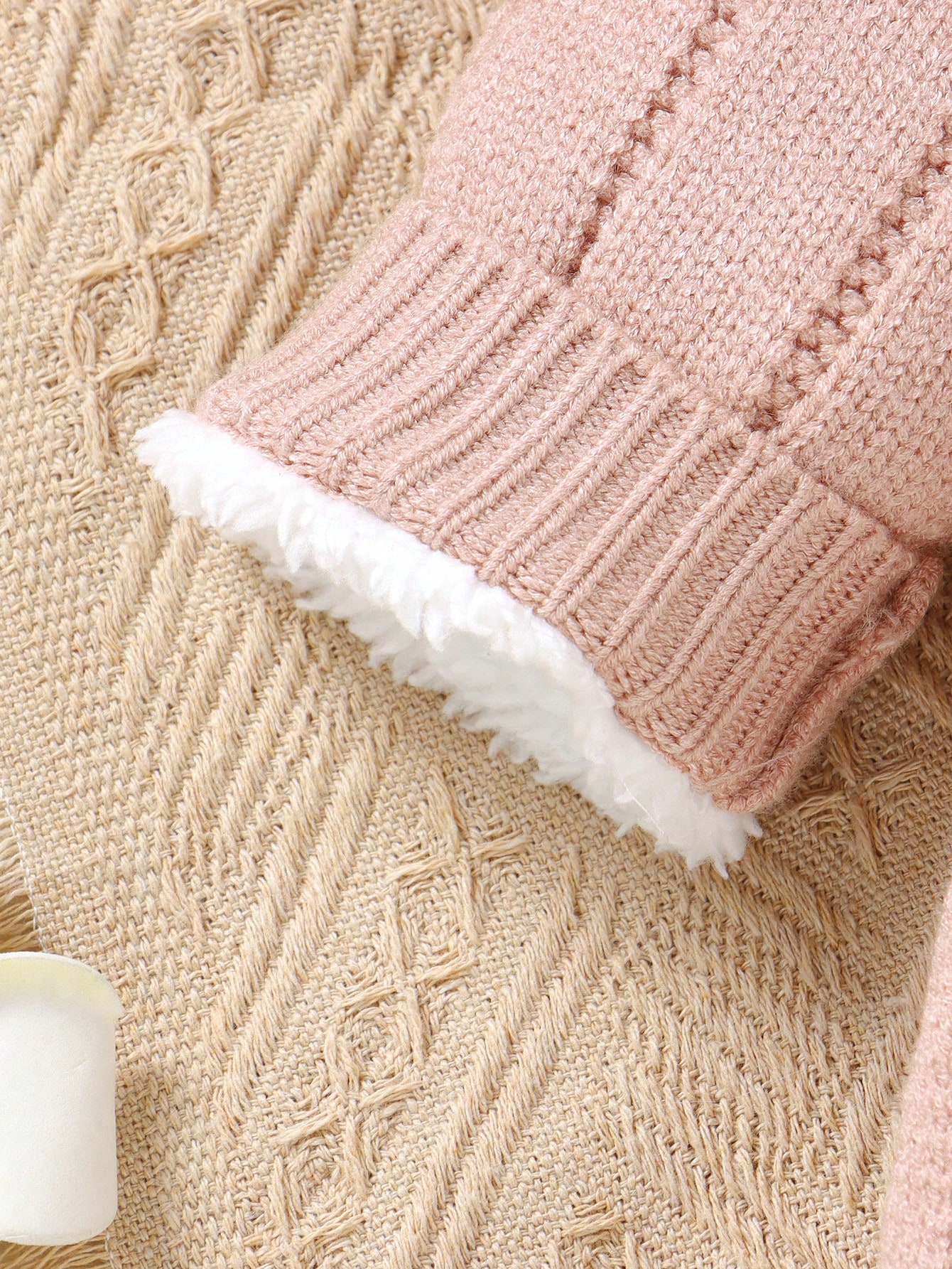 بدلة قطنية شتوية قطعة واحدة ببطانة حرارية وقبعة لل...