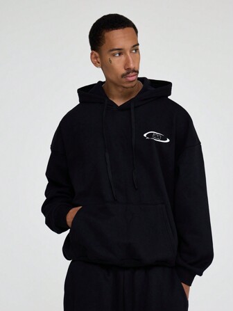 Musero Sweat-shirt à capuche pour hommes avec logo