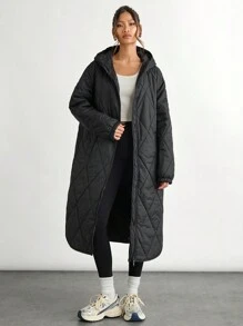 Manfinity VCAY Herren Locker gestrickter Lange Strickjacke, Lässig Stehkragen Strickjacke geeignet für den Winter