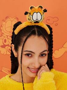 GARFIELD | SHEIN Cartoon Cat Ear Headband Hair Band Hair Hoop