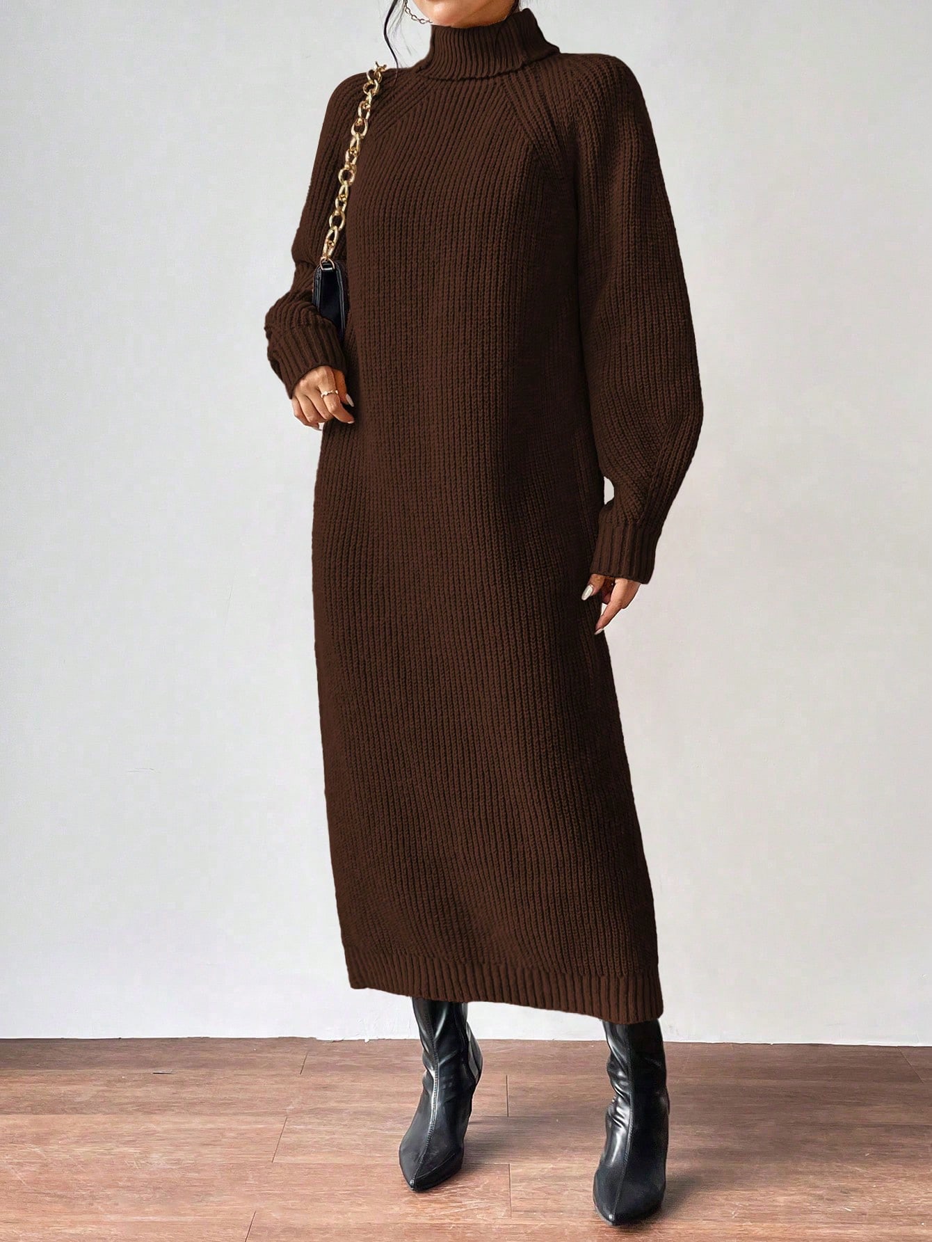 فستان كاجوال شتوي فضفاض