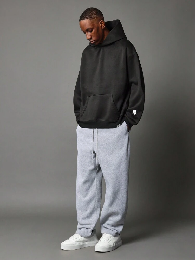 Contemporary Art Oversized Pullover Hoodie