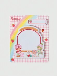 Strawberry Shortcake | ROMWE Cartoon Shaped Removable Self-Adhesive Note Pads - Multicolor - View 1