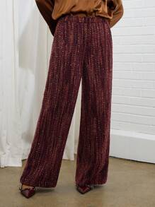 COSMINA Women's Fashion Loose Fit Oblique Pocket Suit Pants For Autumn - Multicolor - View 5