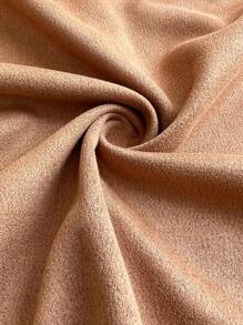 StreetHx Vintage Contrast Color Furry Collar Suede Jacket, Autumn - Rust Brown - View 8