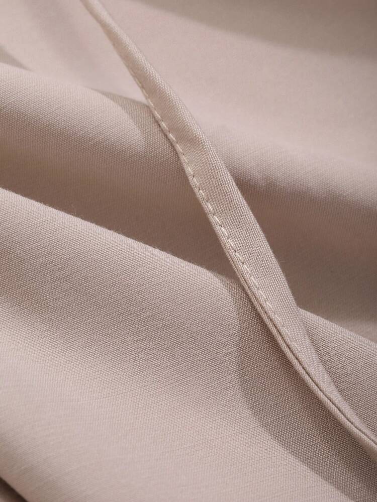 Women's Belted Long Dress Sundress Shirt Dress