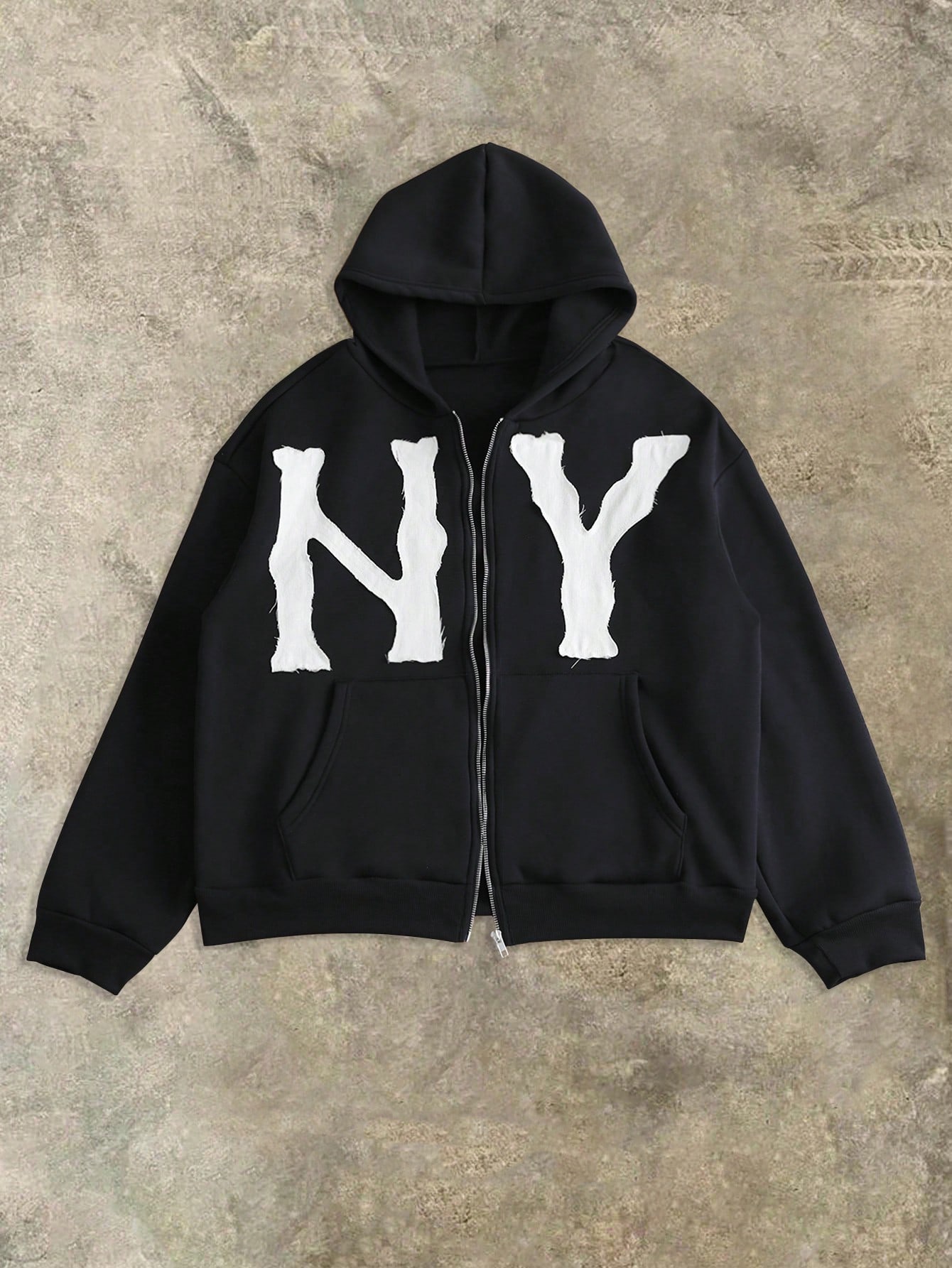 Manfinity Dauomo Men's Casual Mexican Embroidery Decorative Knitted Sweatshirt Sweatshirt, Autumn/Winter