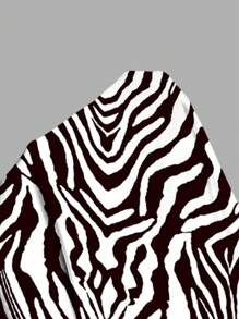 Sweetra Sexy Off Shoulder Cropped Top Design, Slim Fit Waist Exposed Shoulder Blouse Set - Multicolor - View 6