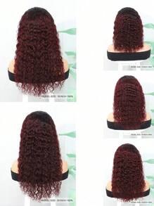 13x4 Multicolor Deep Wave HD Lace Front Wigs Human Hair 150% Density For 12-20Inch - S1/99JB - View 5