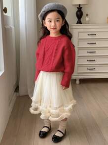 DAZY 2pcs/Set Young Girls Autumn Outfit,New Year