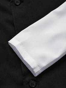 SHEIN Leap Crew Bộ quần áo trẻ em trai tuổi mới biết đi trở lại trường Áo len cardigan có thể kết hợp với áo cánh dài tay Áo khoác trẻ em Quần jean trẻ em Áo len Quần dài trẻ em Áo phông Bộ trang phục đi học Phù hợp để đi lại đến trường Giải trí hàng ngày Các chuyến đi đến trường Thích hợp cho các môn thể thao Thích hợp cho mùa thu và mùa đông - màu đen - Xem 7