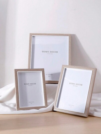 1pc Minimalist Photo Frame, Simple PC Photo Display Rack For Home Decor Valentine's Day, Valentines Wedding, Birthday