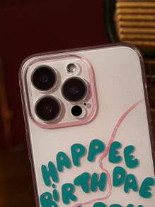 HARRY POTTER X SHEIN Birthday Cake Pattern Glitter Phone Case