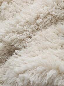 DAZY 女士毛茸茸前开短款背心夹克